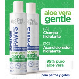 Champú y acondicionador Shine Paws Aloe Vera