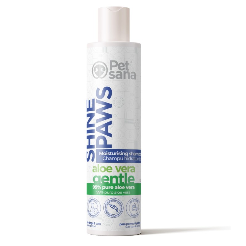 Shine Paws Aloe Vera Shampoo 300ml Pet Sana