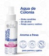 Ingredientes de Shine Paws colonia Strawberry (fresa) 100ml Pet Sana