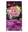 Saco de alimento seco para gatos de pollo y tapioca.