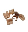 Fresh Raw Natural Buffalo Trachea Small 3-8cm.