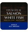 Muestra de 200 gr de en Healthy Fish Salmon and White fish.