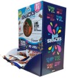 "Caja de snacks frontal para perros Fresh Snacks con receta de cordero, 25 unidades, ingredientes naturales, precio 1 euro"
