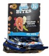 Caja frontal de Bolsas de snacks de salmón para perros de la marca Fresh Snack