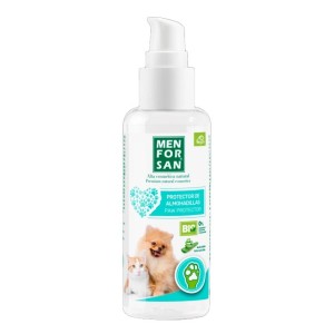 Spray de un bote de color blanco de Protector almohadillas perros y gatos  de la Marca Men For San