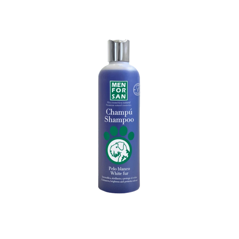 Botella de Champú para pelo blanco