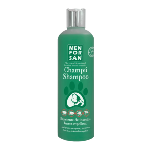 Bote verde de champú Repel Con Citronela Gatos 300ml