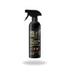 Spray anti-insectos con margosa, geraniol y lavandino de color dorado y marrón, especial para equinos.