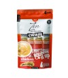 Imagen de un pack  de color naranja y blanco de cuatro zen cream,