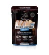 Envase de alimento completo de pollo para gatos cachorros de la marca Zen