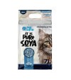 Saco de pellets de fibra de soja sin aroma para gatos.