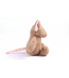 Lateral de ratón de peluche para perro.