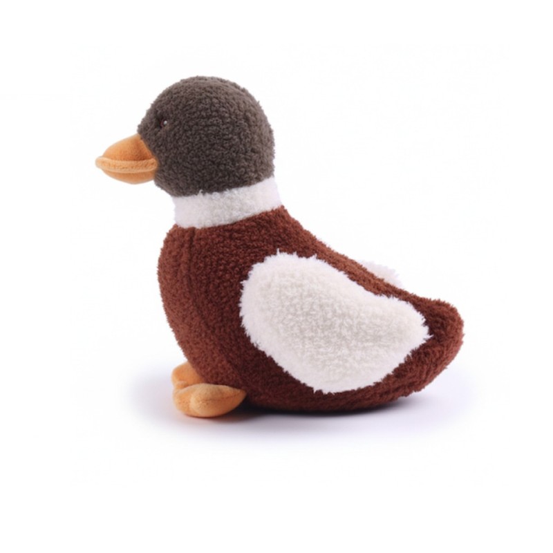 peluche con forma de pato para perro,