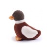 peluche con forma de pato para perro,