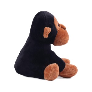 Lateral de peluche con forma de chimpance para perro.