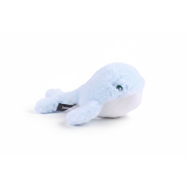 peluche con forma de ballena para perro