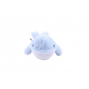 peluche con forma de ballena para perro.