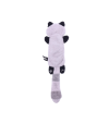 Peluche con forma de mapache  para oerro con cuerda interior.