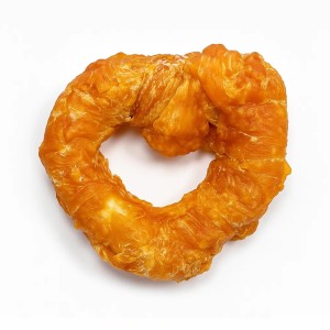 corazó de pollo para perro de 10cm.