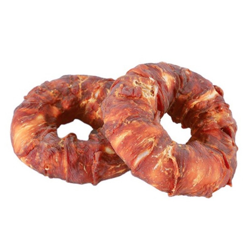 snacks aro de pato para perro.