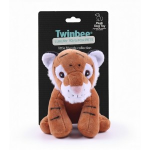 Peluche con forma de tigre para perro.