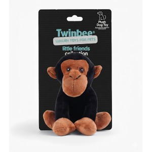 Peluche con forma de chimpancé para perro.