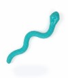 Serpiente dispensadora para perro de color azul