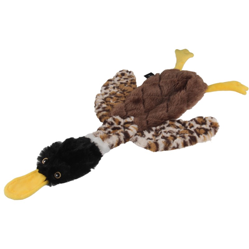 Peluce con sonido con forma de pato para perro.