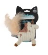 Peluche con forma de unicornio para gato con catnip.