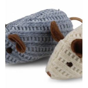 Texturas de peluche de ratón para gato.