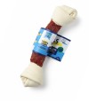 Snack para perro de pato con forma de hueso