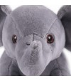 Textura de peluche con forma de elafante para perros.