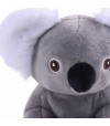 Textura del peluche para perro con forma de koala.