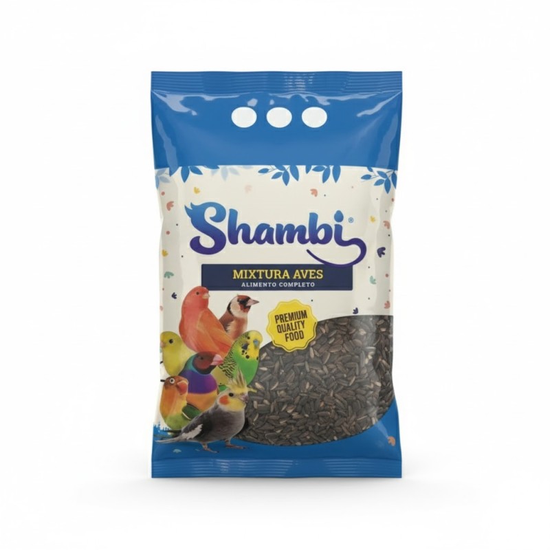 Bolsa de pipa negra para aves de Shambi