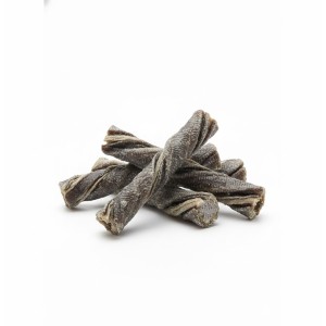 Rollitos de bacalao para perro.