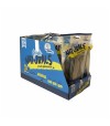 Caja de bolsas de rollitos de bacalao para perro.