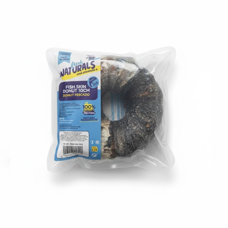 Bolsa de donut de pescado para perro