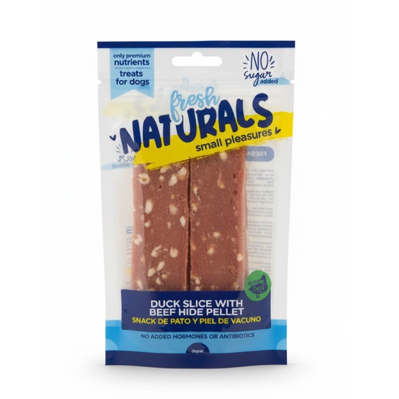 bolsa Snack de pato y piel de vacuno 100gr
