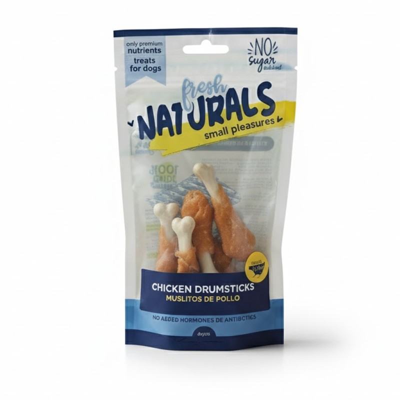 Bolsa de muslitos de pollo para perro