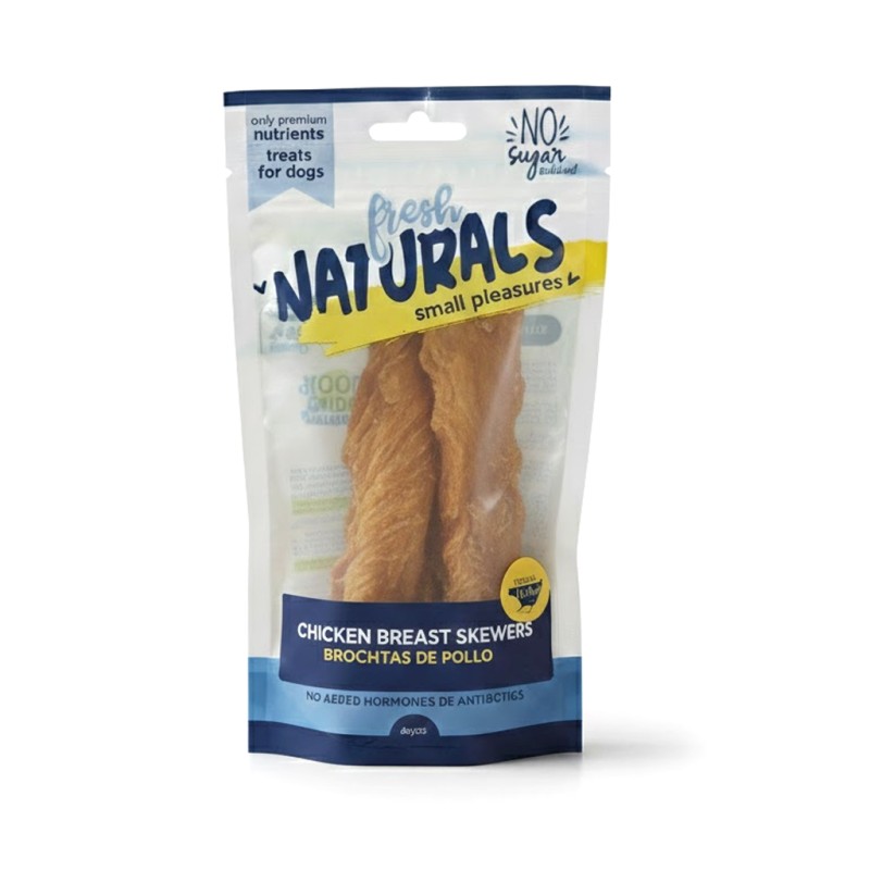 Bolsa de Brochetas de pechuga de pollo para perro