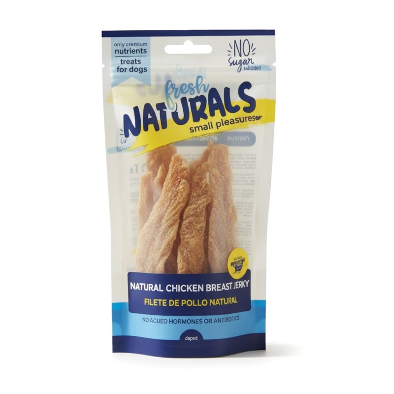 Bolsa de filete de pollo para perros.