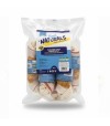 Bolsa de huesos anudado de pollo y res para perro.