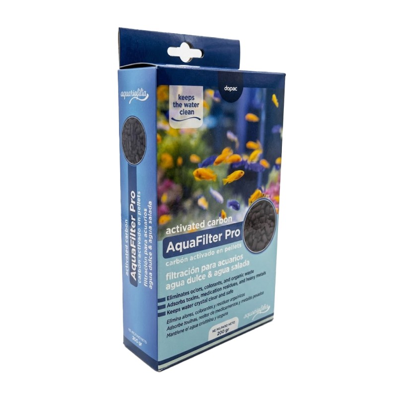 Envase de Carbón Activado Pellets para Acuario