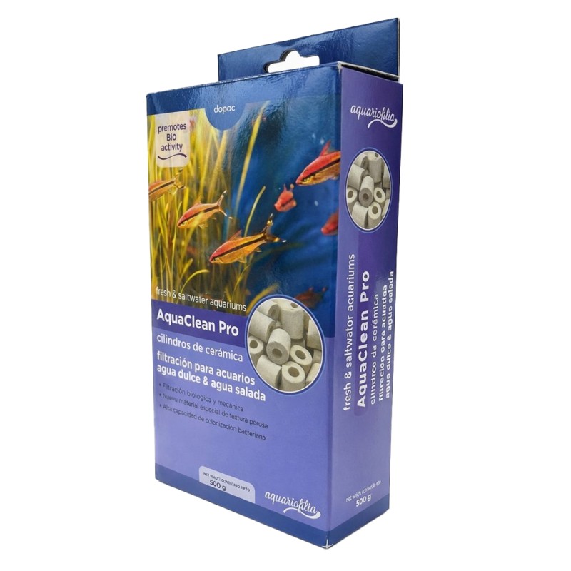 Caja de Cilindros de cerámica para acuario