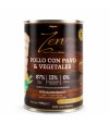 Zen paté hipoalergénico Pollo con pato y vegetales