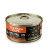 Alimento húmedo complementario para perros de ternera con pavo.