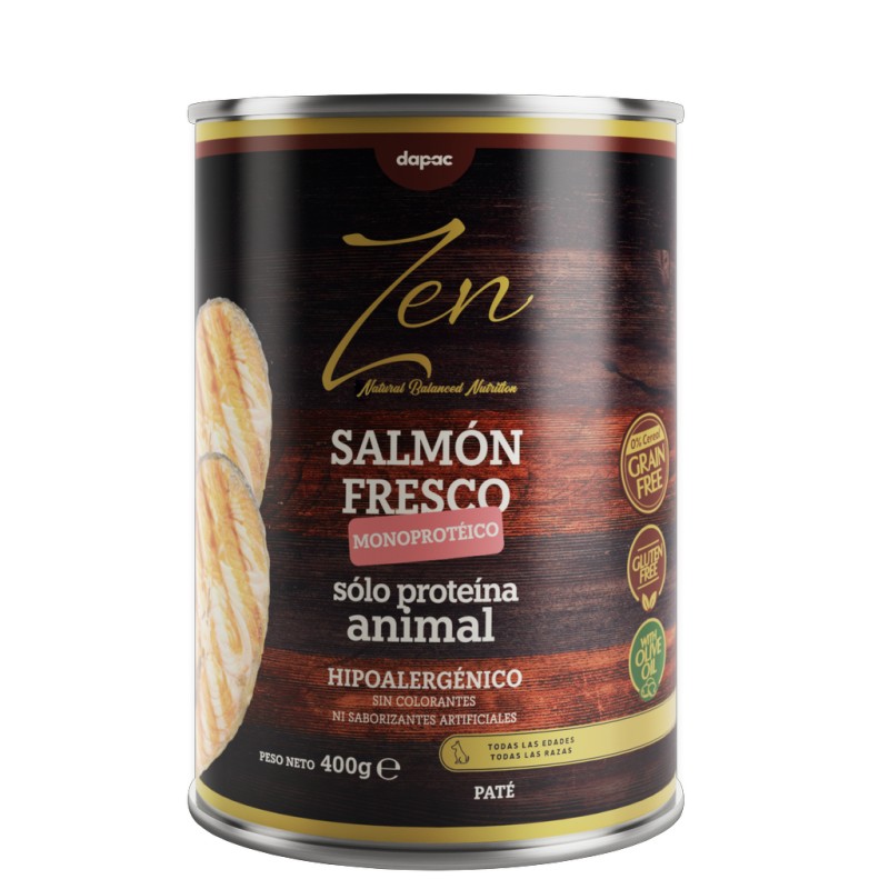 Zen Paté Salmón Fresco Monoprotéico  para perros