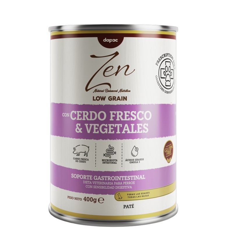 Lata de Zen Paté Prescription Diet Cerdo & Vegetales