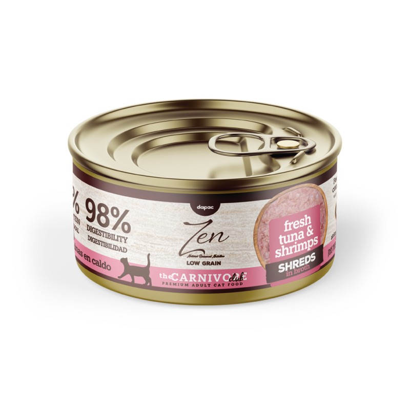 Lata de Zen Shreds Atún y Salmón - 70 gr.