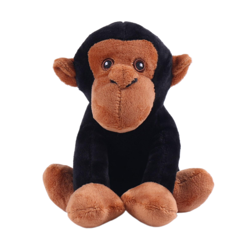 Juguete para perro con forma de chimpancé